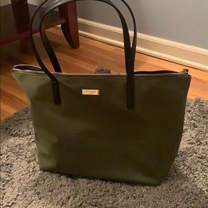 Kate Spade May Street Lida Nylon Tote; Olive